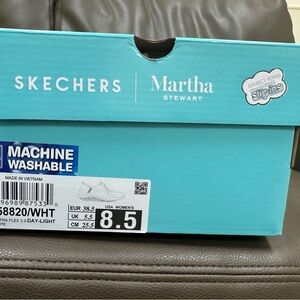 Skechers Martha Stewart Slip-Ins - White